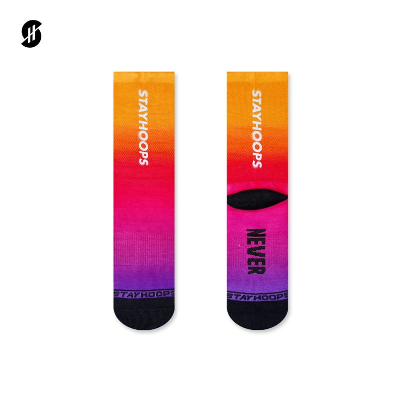 KAOS KAKI BASKET STAY HOOPS Fullprint Sock Miligante