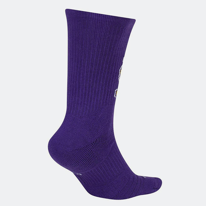 KAOS KAKI BASKET NIKE Los Angeles Lakers Elite NBA Crew Socks