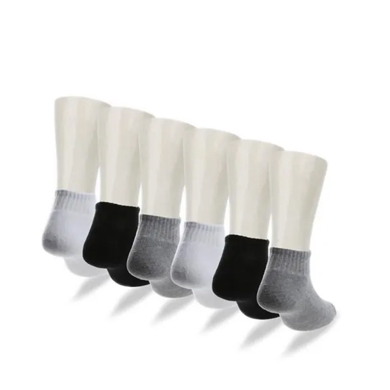 KAOS KAKI TRAINING SKECHERS 6 Packs Quarter Cut Adult Unisex Socks