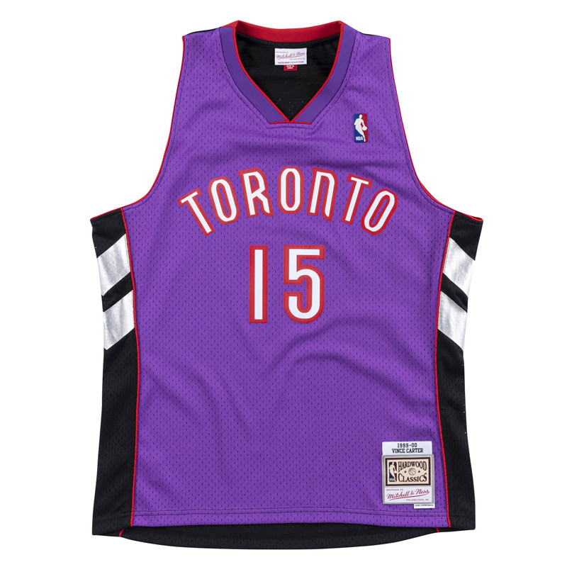 BAJU BASKET MITCHELL N NESS Vince Carter Toronto Raptors 1999-00 Swingman Jersey