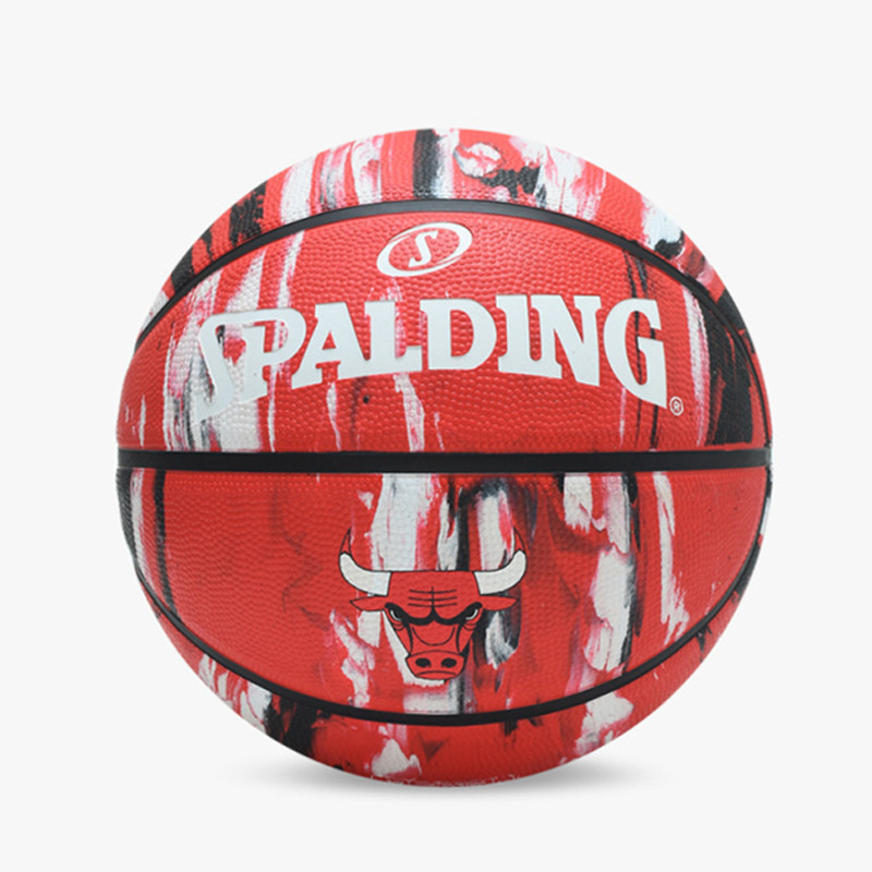 PERALATAN BASKET SPALDING NBA Marble Chicago Bulls