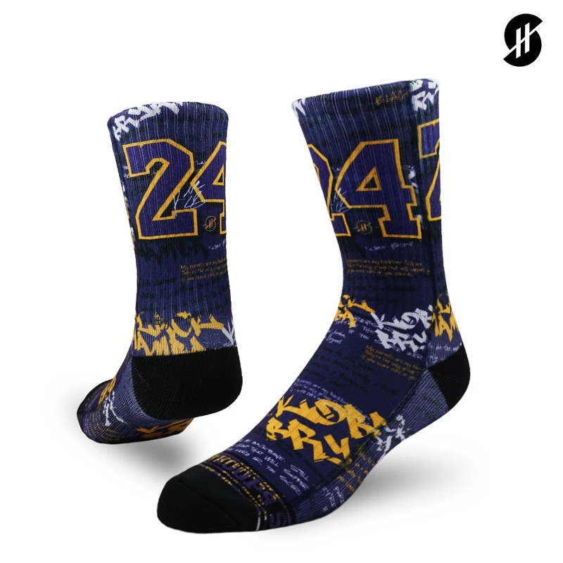 KAOS KAKI BASKET STAY HOOPS Mamba 24 Socks