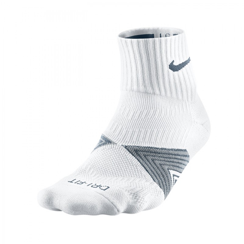 KAOS KAKI LARI NIKE Running Dri Fit Cushioned Quarter Socks