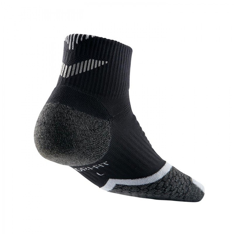 KAOS KAKI LARI NIKE Elite Running Cushion Quarter Socks
