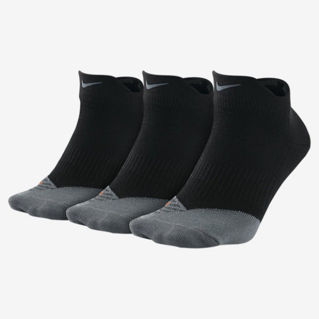 KAOS KAKI SNEAKERS NIKE Dri-Fit 3pk Lightweight Quarter Socks
