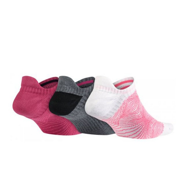 KAOS KAKI SNEAKERS NIKE Wmns 3PK Dri-Fit Graphic 2 Socks