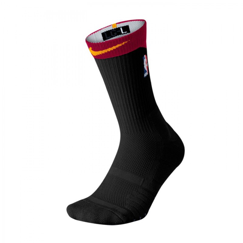 Jual KAOS KAKI BASKET Pria NIKE NBA Elite Quick Crew Socks Black