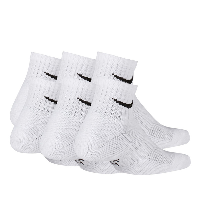 KAOS KAKI SNEAKERS NIKE 6PK Youth Performance Cushioned Quarter Socks