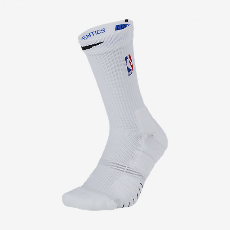Kaos Kaki Basket Nike Elite Quick Crew Socks White