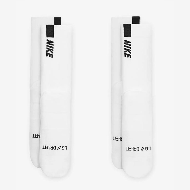 KAOS KAKI LARI NIKE Multiplier Crew Socks 2 pairs