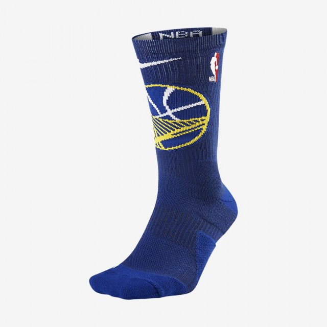 KAOS KAKI BASKET NIKE Golden State Warriors Elite Crew Socks
