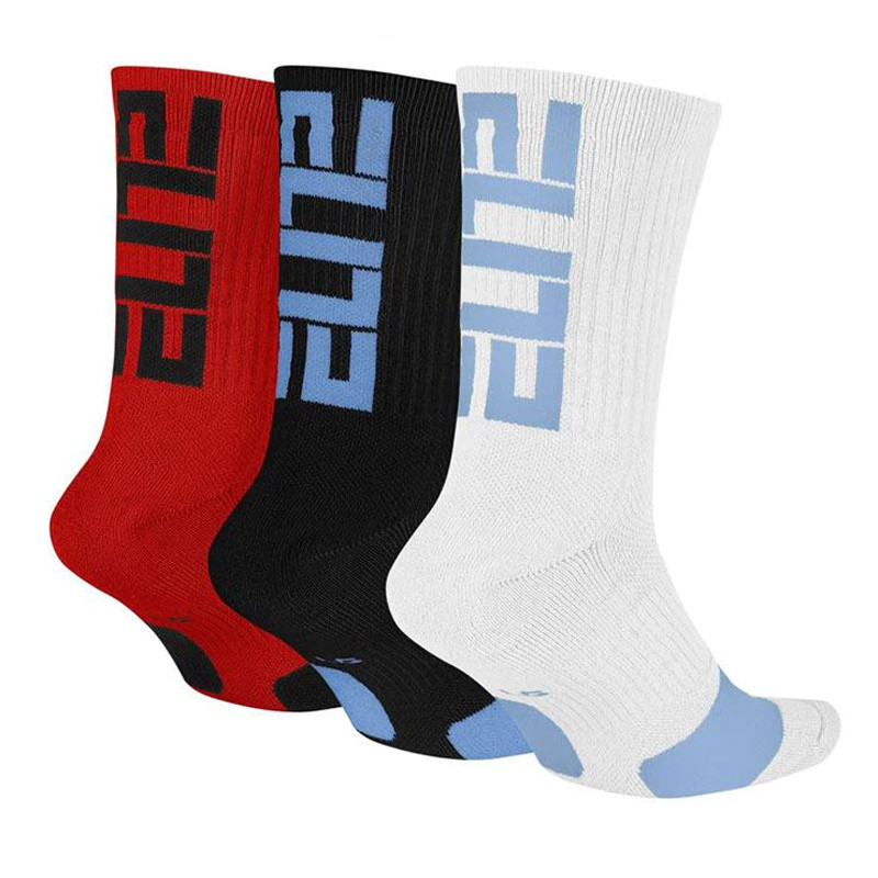 KAOS KAKI BASKET NIKE 3PK Elite Crew Socks