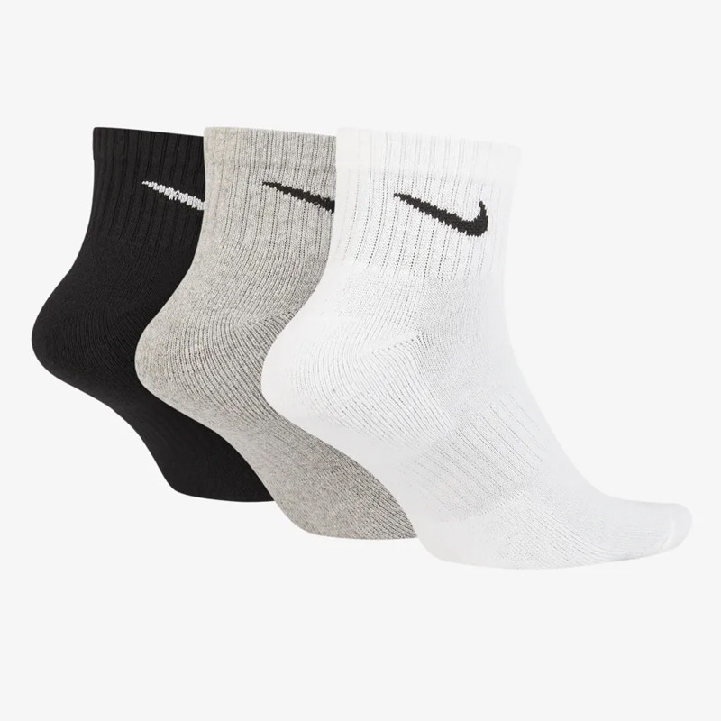 KAOS KAKI TRAINING NIKE 3PK Everyday Cushion Ankle Socks