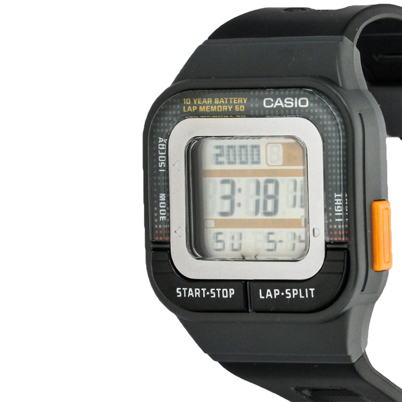 Jual JAM TANGAN Pria CASIO Quartz 10 Year Battery Resin Band Black