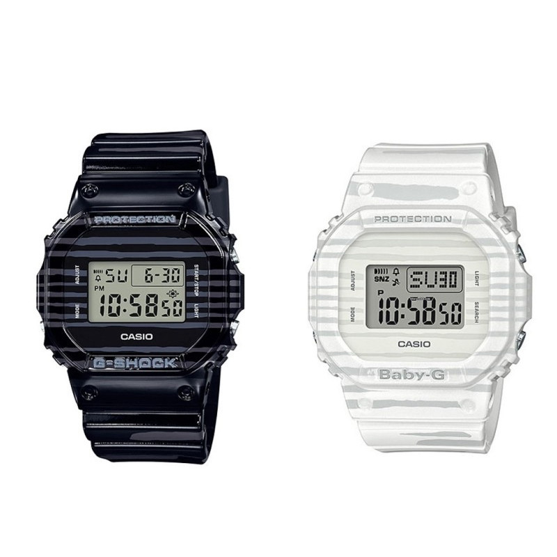 JAM TANGAN  CASIO G-Shock Baby-G Animal Themed Pair
