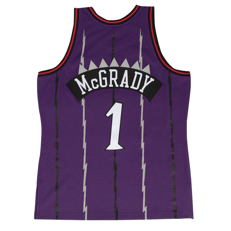 BAJU BASKET MITCHELL N NESS Tracy McGrady Toronto Raptors 1998-99 Swingman Jersey 