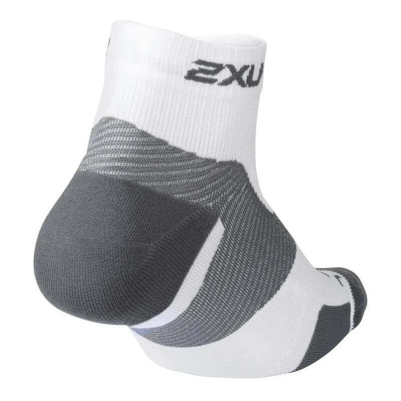 KAOS KAKI LARI 2XU Vectr Light Cushion Quarter Crew Compression Socks