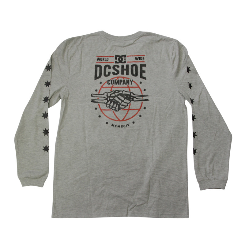 BAJU SNEAKERS DC SHOES Greetings Long Sleeves Tee