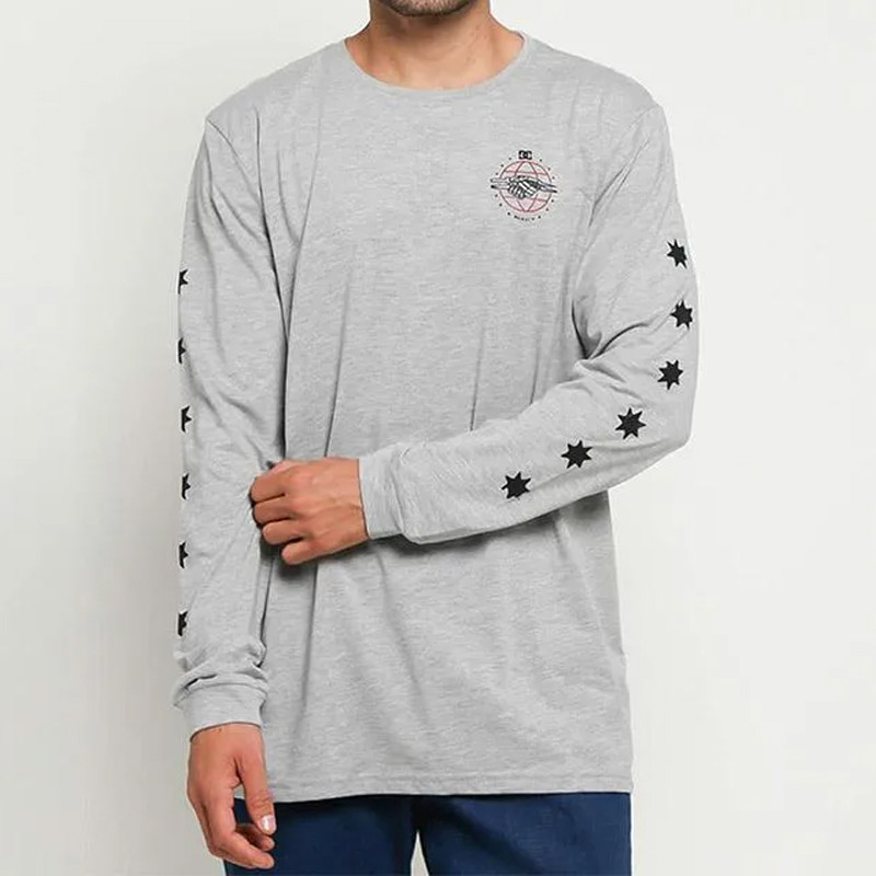 BAJU SNEAKERS DC SHOES Greetings Long Sleeves Tee