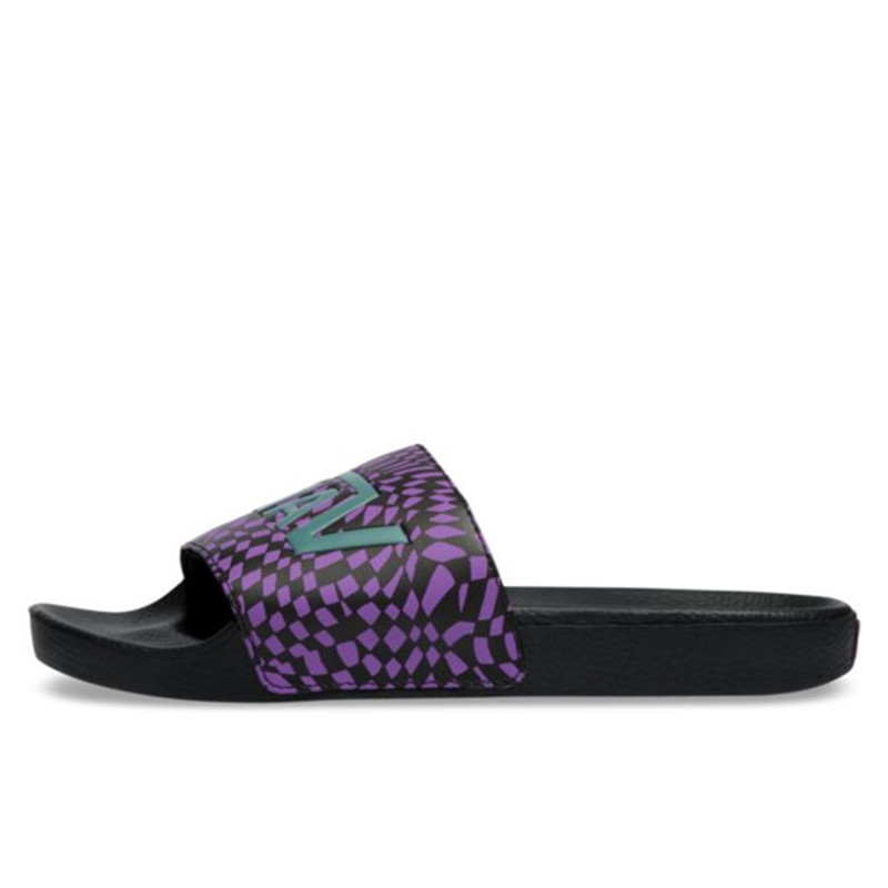 SANDAL SNEAKERS VANS Warp Check Slide On
