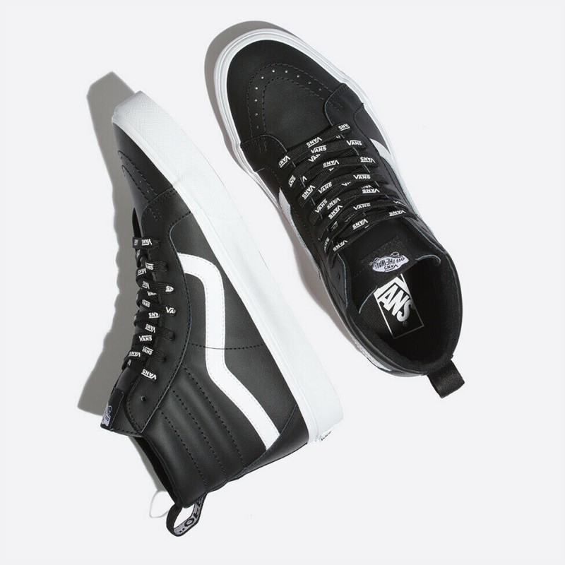 SEPATU SNEAKERS VANS Sk8 Hi Reissue Leather