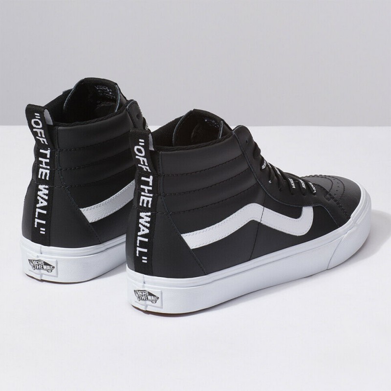 SEPATU SNEAKERS VANS Sk8 Hi Reissue Leather