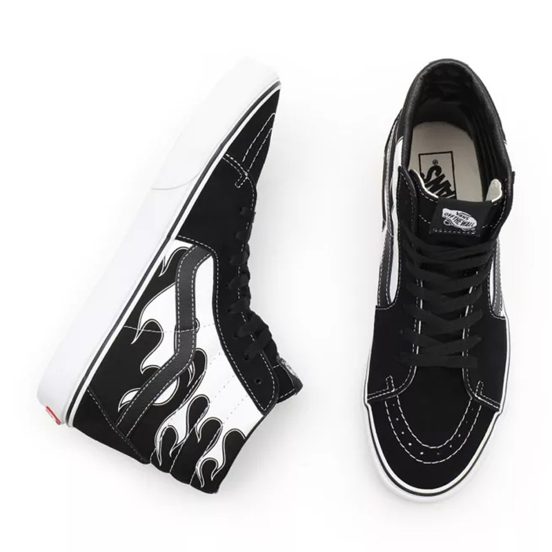 SEPATU SNEAKERS VANS FLAME SK8-HI