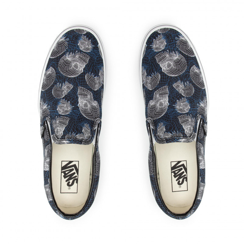 Wireframe Skulls Classic Slip-On foto 3