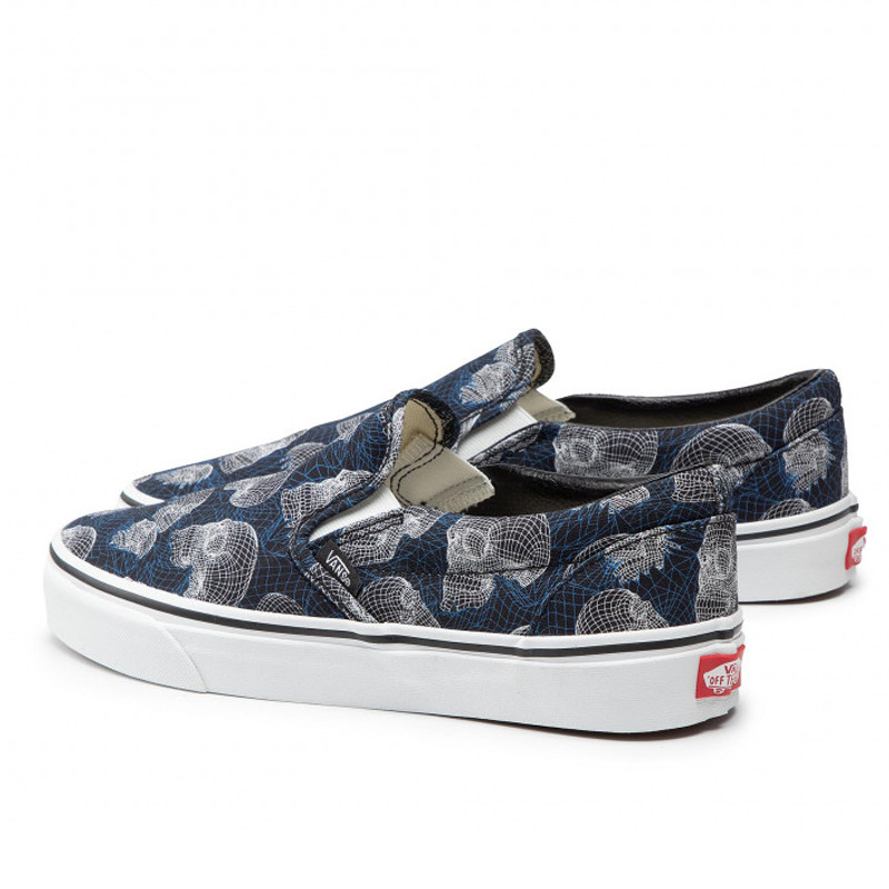 Wireframe Skulls Classic Slip-On foto 4