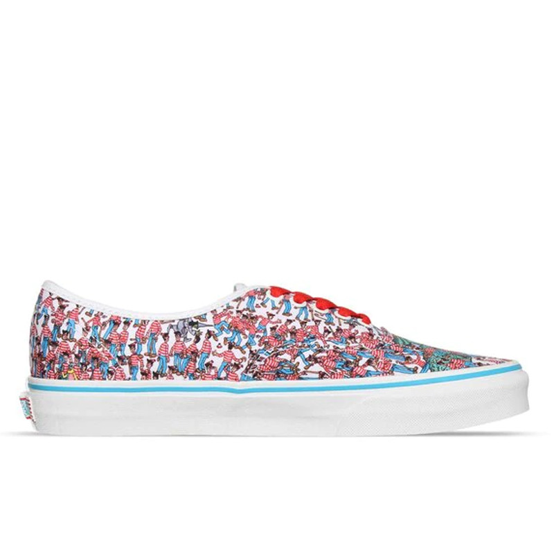 SEPATU SNEAKERS VANS UA Authentic x Where's Waldo?