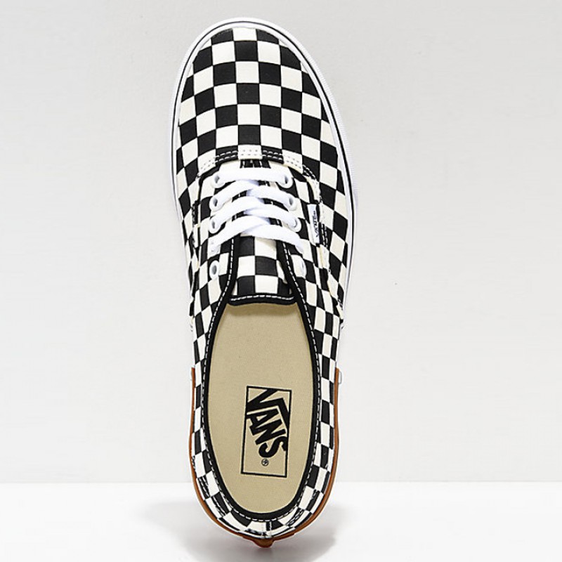 SEPATU SNEAKERS VANS Gum Block Checkerboard