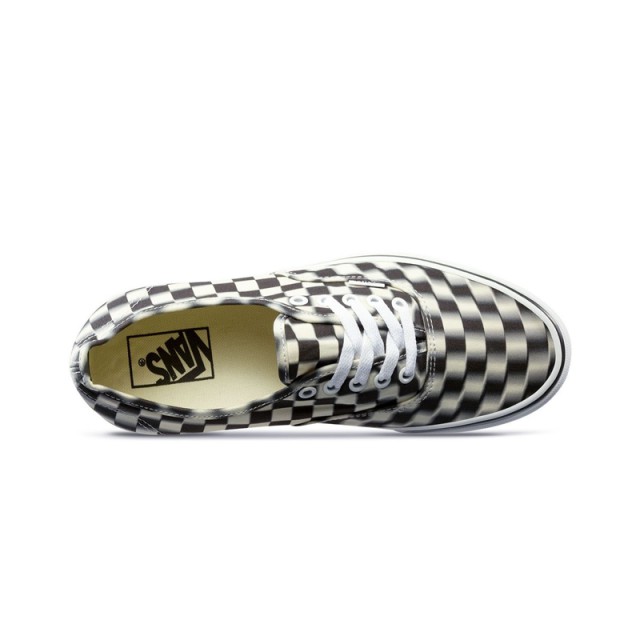 SEPATU SNEAKERS VANS UA Authentic Blur Checkerboard