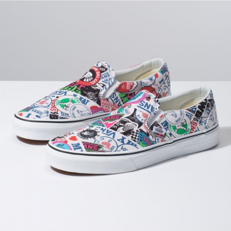 SEPATU SNEAKERS VANS Classic Slip On Mash Up