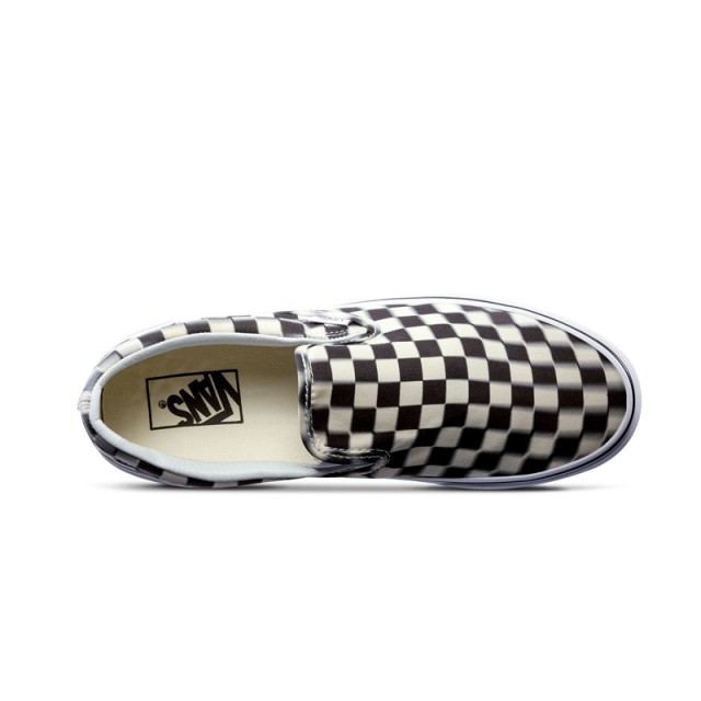 SEPATU SNEAKERS VANS UA Blur Checkerboard Slipon