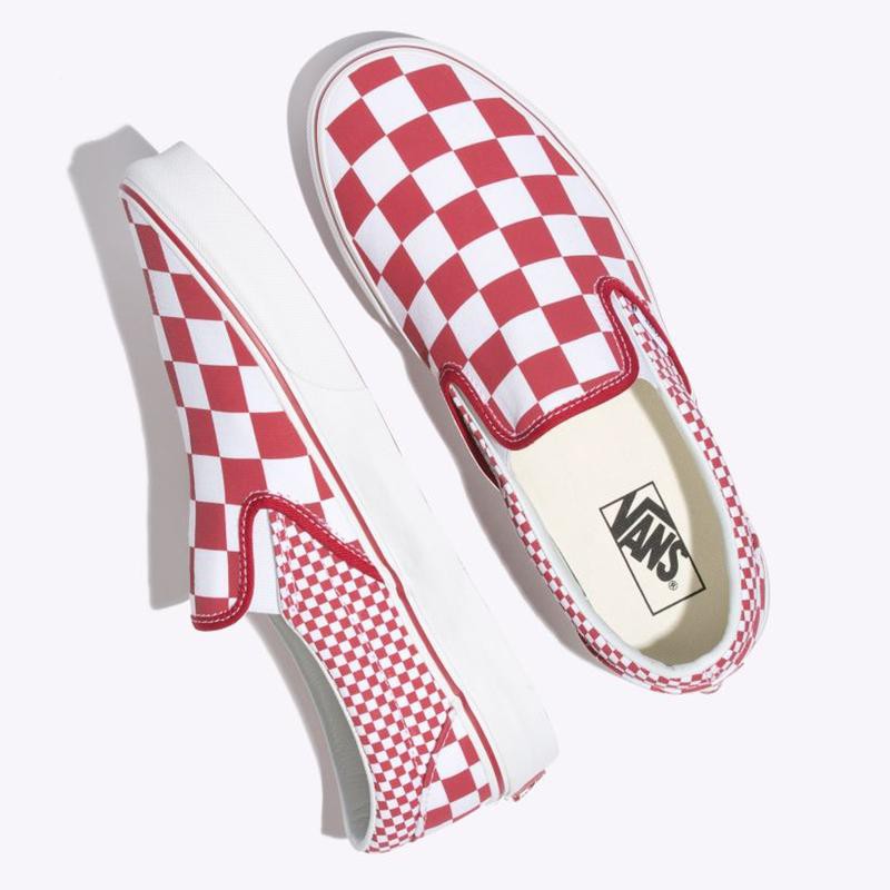 SEPATU SNEAKERS VANS Ua Classic Slip-On Mixed Checker