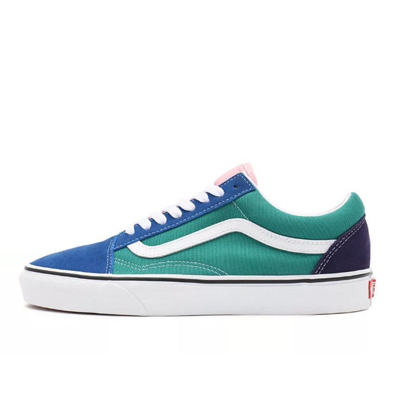 Sepatu Sneakers Vans Retro Court Old Skool Multicolor