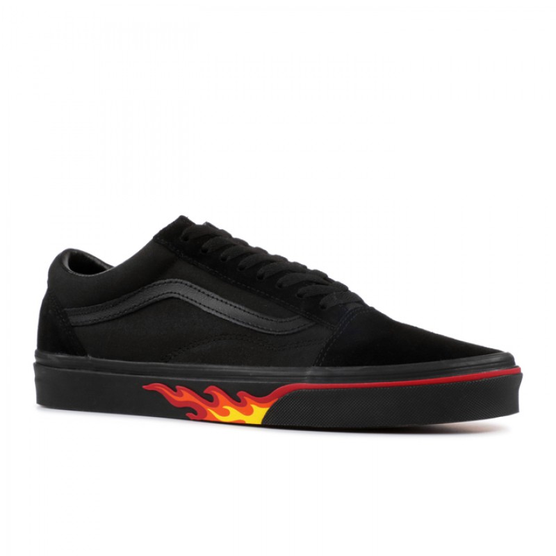 SEPATU SNEAKERS VANS Old Skool Flame Wall