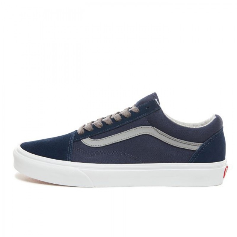 Sepatu Sneakers Vans Jersey Lace Old Skool Blue - Main Image