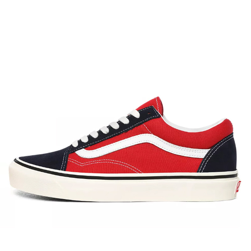Sepatu Sneakers Vans Red And White Old Skool Sepatu Sneakers Vans
