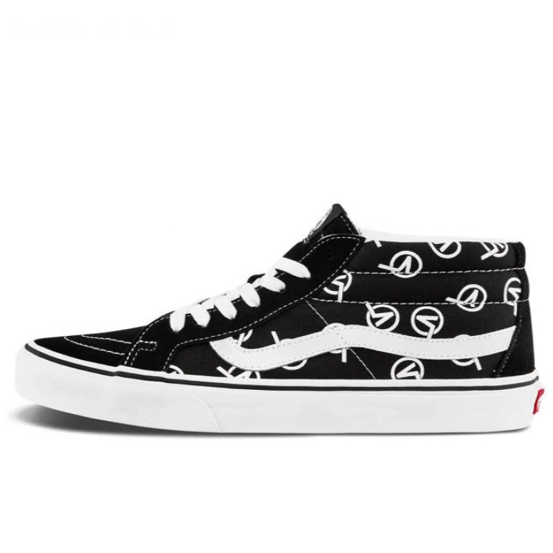 SEPATU SNEAKERS VANS Ua Sk8-Mid Reissue Circle V