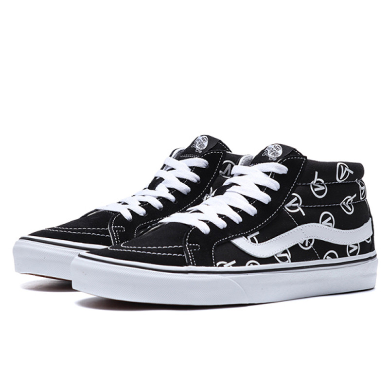 SEPATU SNEAKERS VANS Ua Sk8-Mid Reissue Circle V