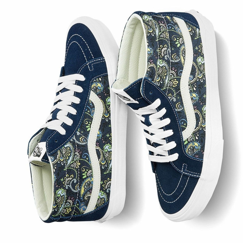SEPATU SNEAKERS VANS PAISLEY SK8-MID REISSUE