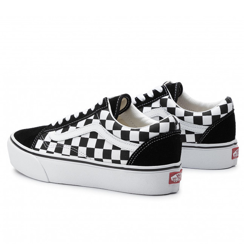 Old Skool Platform Checkerboard foto 4