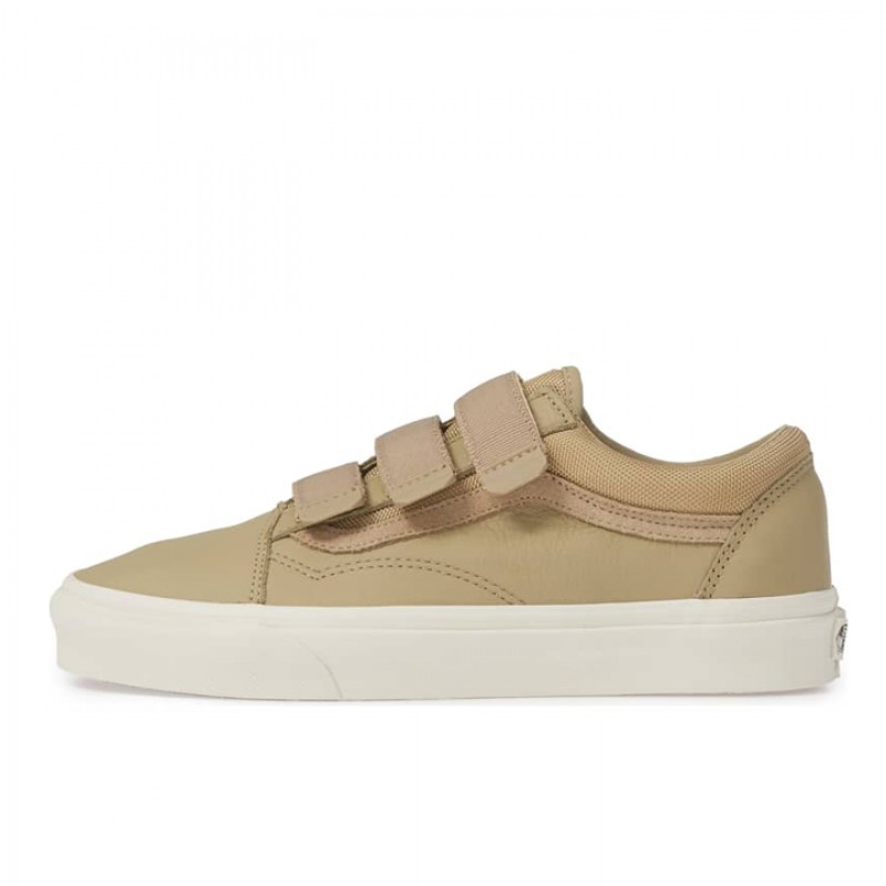 SEPATU SNEAKERS VANS Old Skool V Leather