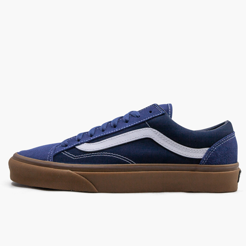 Sepatu Sneakers Vans Gum Style 36 Ture Navy