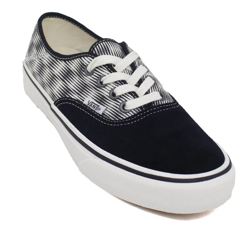 SEPATU SNEAKERS VANS AUTHENTIC SF HEMP BLUR CHK