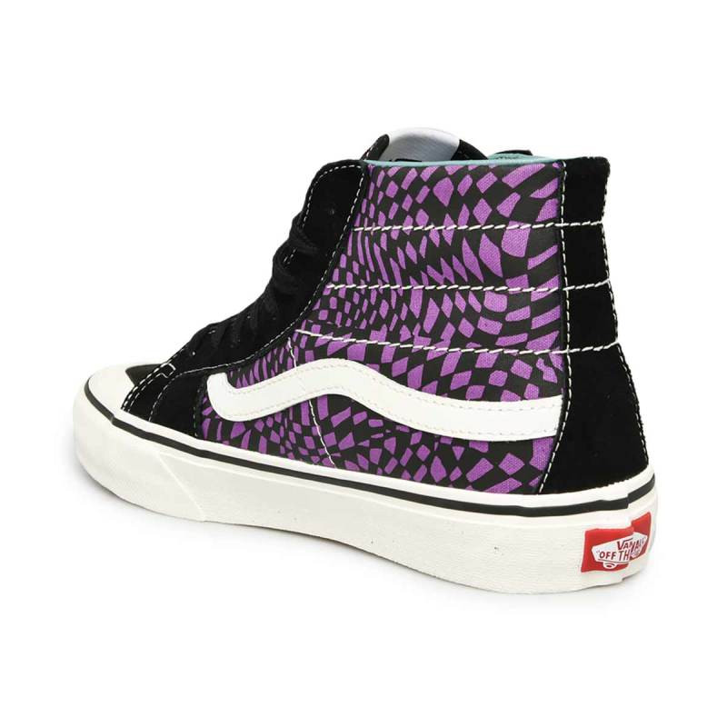 SEPATU SNEAKERS VANS SK8-Hi 138 Decon SF Warped Check