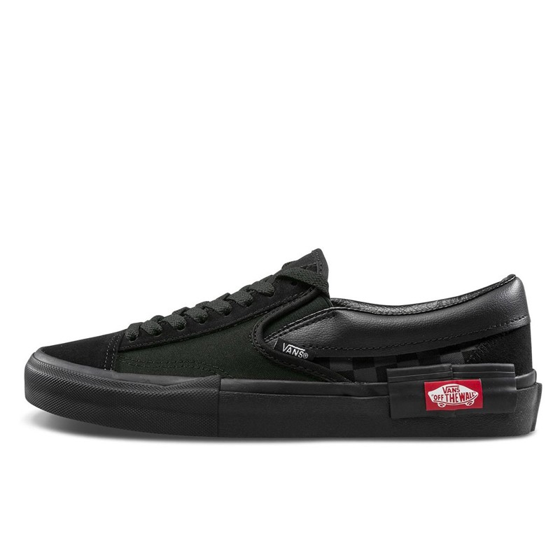 SEPATU SNEAKERS VANS Checkerboard Slip On Cap