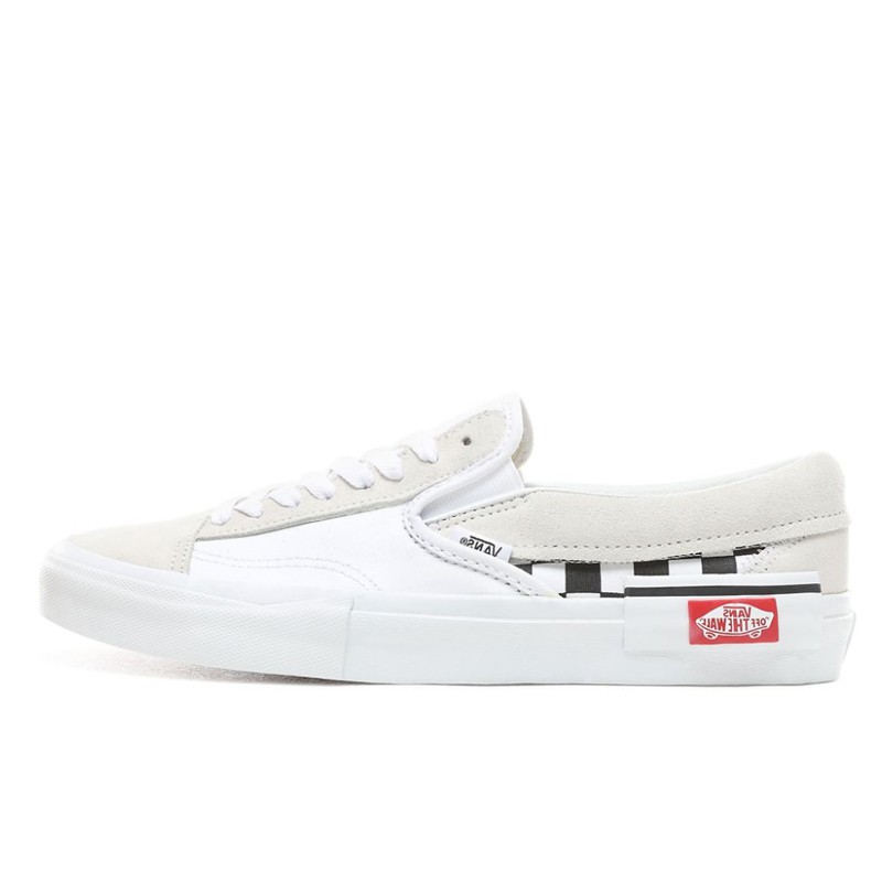 SEPATU SNEAKERS VANS Checkerboard Slip On Cap