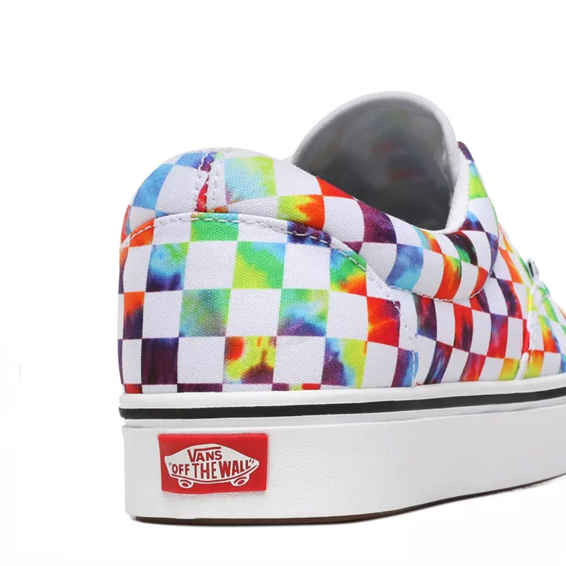 SEPATU SNEAKERS VANS Tie-Dye Checker ComfyCush Era